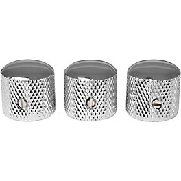 920d Custom Metal Knurled Dome Top Strat Knob - Pack of 3... 920d Custom Metal Knurled Dome Top Strat Knob - Pack of 3 Chrome