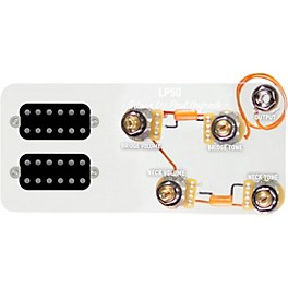 920d Custom Combo Kit for Les Paul With Uncovered Smoothie Humbuckers and LP50-L Wiring Harness