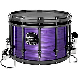 Mapex Quantum Agility Drums... Mapex Quantum Agility Drums on Demand Series 14" Marching Snare Drum 14 x 10 in. Purple Ripple