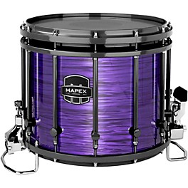 Mapex Quantum Classic... Mapex Quantum Classic Drums on Demand Series 14" Black Marching Snare Drum 14 x 12 in. Purple Ripple