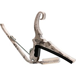 Kyser Guitars for Vets 2 Quick-Change Capo for 6-String Acoustic Guitars Camo