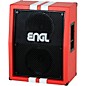 ENGL E212VB 40th Anniversary Limited-Edition 2x12 Guitar Speaker Cabinet Red/White Stripes