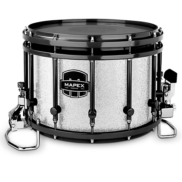Mapex Quantum Agility Series 14" Black Marching Snare Drum 14 x 10 in. Diamond Dazzle