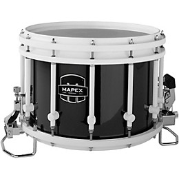 Mapex Quantum Agility Series 14" White Marching Snare Drum 14 x 10 in. Gloss Black