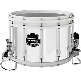 Mapex Quantum Agility Series 14" White Marching Snare Drum 14 x 10 in. Gloss White