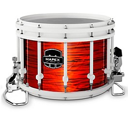 Mapex Quantum Agility Dr... Mapex Quantum Agility Drums on Demand Series 14" White Marching Snare Drum 14 x 10 in. Red Ripple