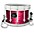 Mapex Quantum Agili... Mapex Quantum Agility Drums on Demand Series 14" White Marching Snare Drum 14 x 10 in. Burgundy Ripple