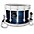 Mapex Quantum Agility D... Mapex Quantum Agility Drums on Demand Series 14" White Marching Snare Drum 14 x 10 in. Navy Ripple