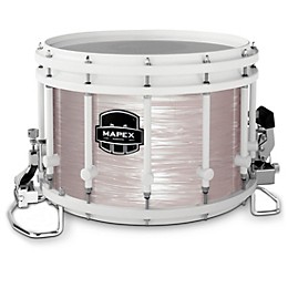 Mapex Quantum Agility Drums on Demand Series 14" White Marching Snare Drum 14 x 10 in. Platinum Shale