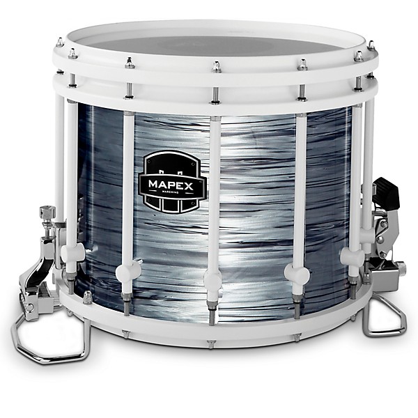 Mapex Quantum Classic Drums on Demand Series 14" White Marching Snare Drum 14 x 12 in. Dark Shale