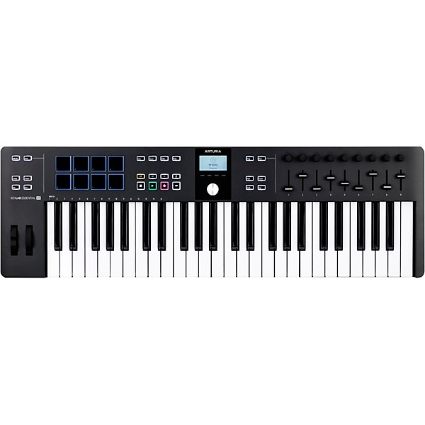 Arturia KeyLab Essential 49 mk3 MIDI Keyboard Controller Black