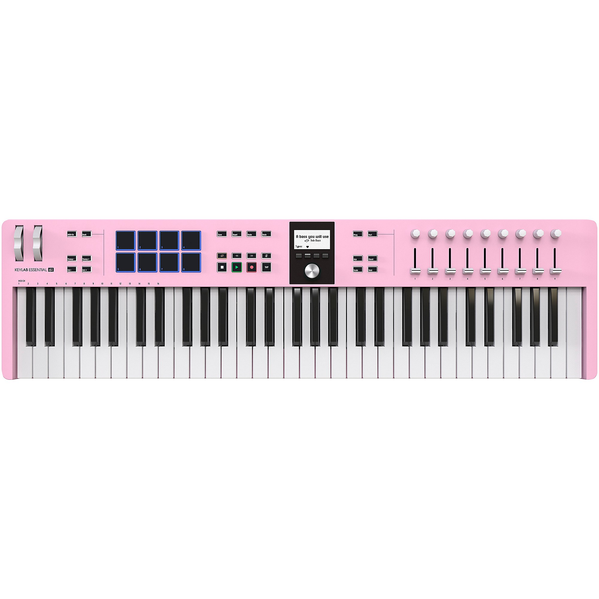 Arturia KeyLab Essential 61 mk3 MIDI Keyboard Controller - Rose