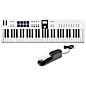 Arturia KeyLab Essential 61 mk3 Keyboard Controller With Universal Sustain Pedal White thumbnail