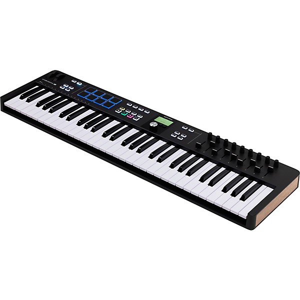 Arturia KeyLab Essential 61 mk3 Keyboard Controller With Universal Sustain Pedal Black