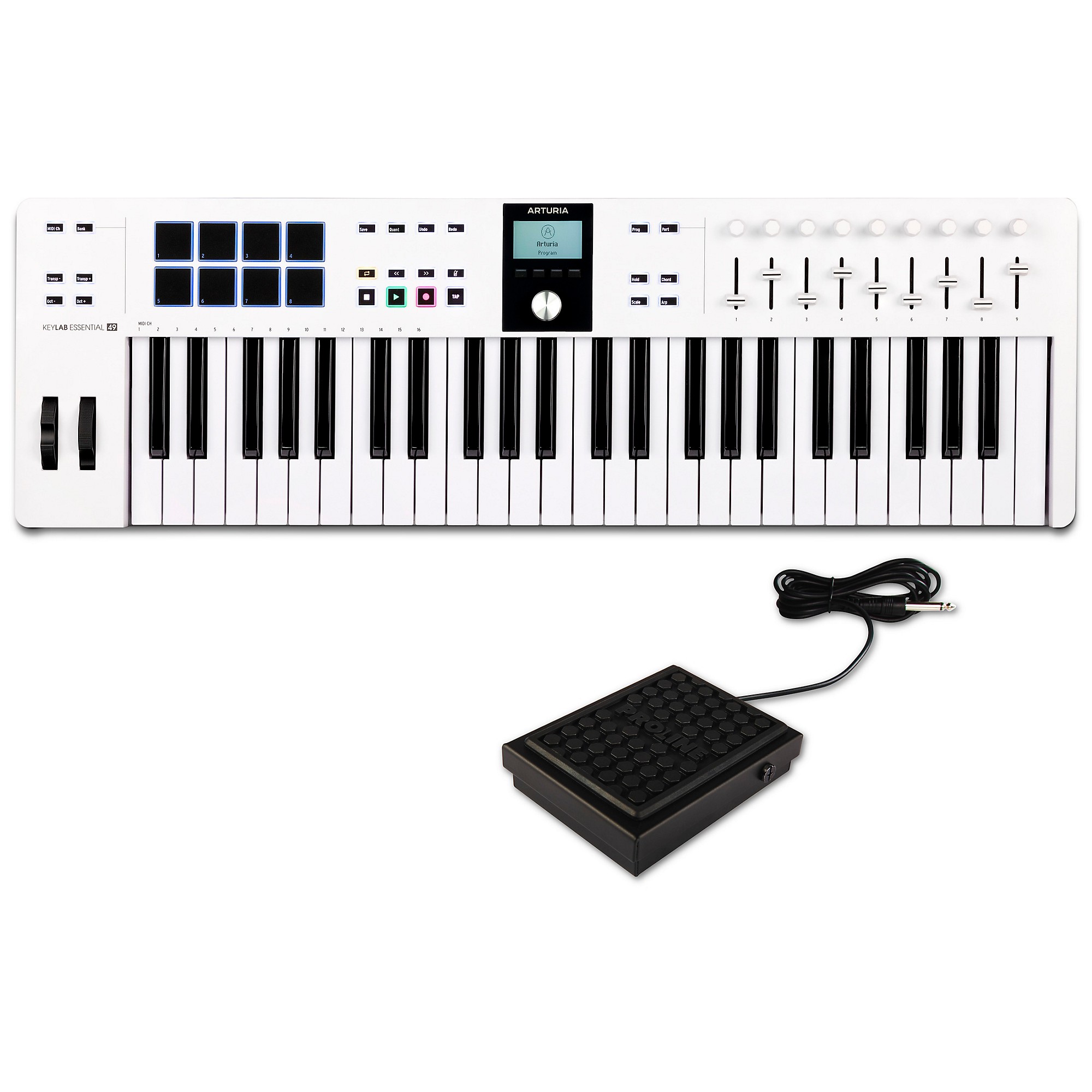 Arturia KeyLab Essential 49 mk3 Keyboard Controller With Sustain