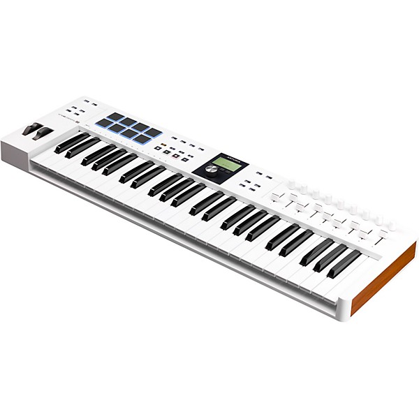 Arturia KeyLab Essential 49 mk3 Keyboard Controller With Sustain Block White