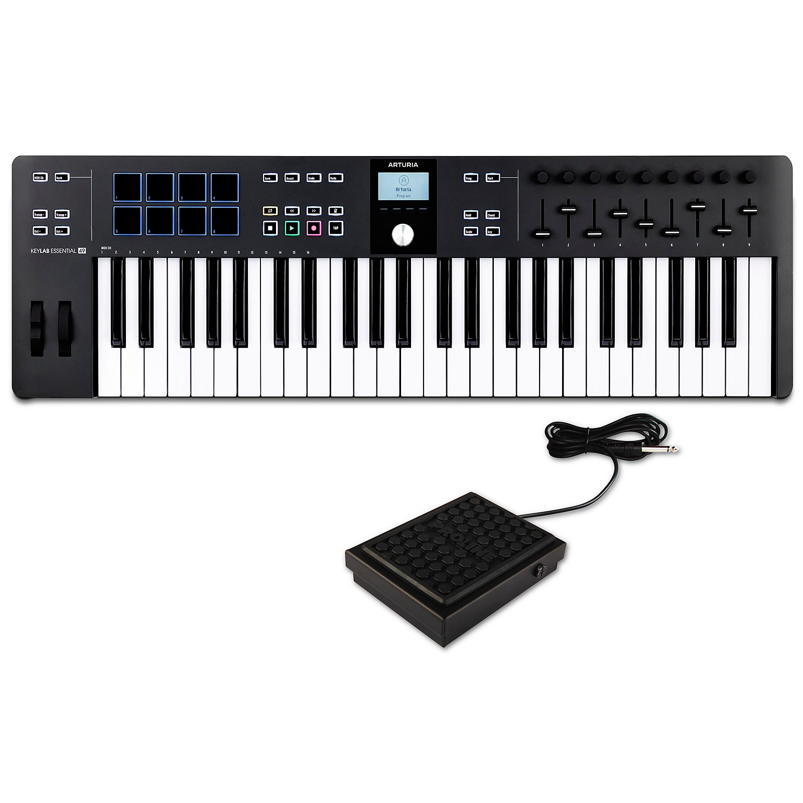 Arturia KeyLab Essential 49 mk3 Keyboard Controller With Sustain