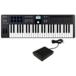 Arturia KeyLab Essential 49 mk3 Keyboard Cont... Arturia KeyLab Essential 49 mk3 Keyboard Controller With Sustain Block Black