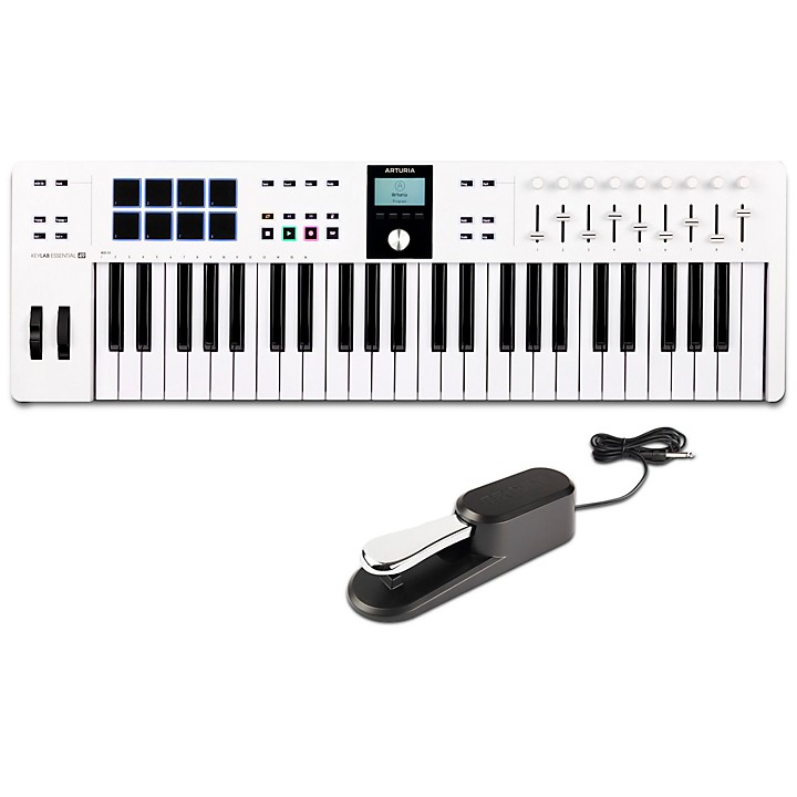 Arturia KeyLab Essential 49 mk3 Keyboard Controller With 