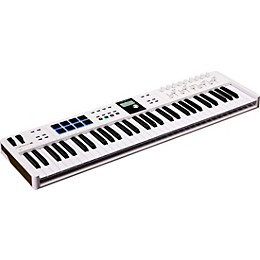 Arturia KeyLab Essential 61 mk3 Keyboard Controller With Sustain Block White