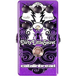 Catalinbread Limited-Edition Dirty Little Secret Marshall Amp Emulation Effects Pedal Sparkle Purple