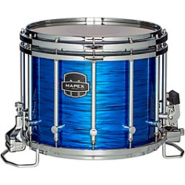 Mapex Quantum Classic Drums on Demand Series 14" Marching Snare Drum 14 x 12 in. Blue Ripple