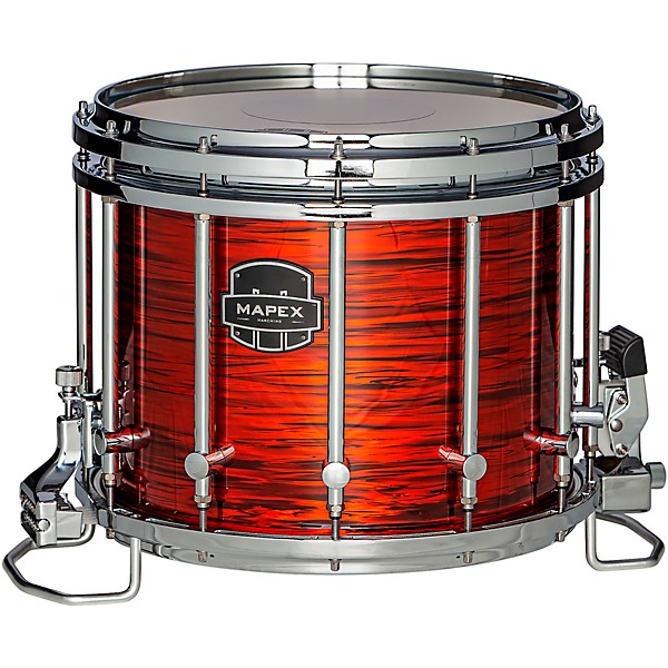 Mapex Quantum Classic Drums on Demand Series 14" Marching Snare Drum 14 x 12 in. Red Ripple