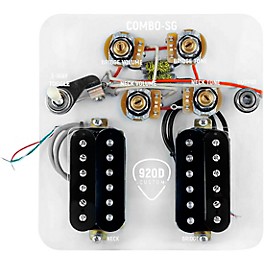 920d Custom Combo Kit for SG With Uncovered Cool Kids Humbuckers and SG-V Wiring Harness