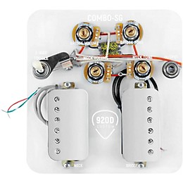 920D Custom Combo Kit for SG With Cool Kids Humbuckers & SG-V Wiring Harness Nickel