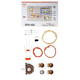 920d Custom HSS Stratocaster 5-Way Wiring Kit