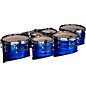 Mapex Quantum Mark II Drums on Demand Series Tenor Large Marching Sextet 6, 8, 10, 12, 13, 14 in. Blue Ripple