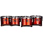 Mapex Quantum Mark II Drums on Demand Series Tenor Large Marching Sextet 6, 8, 10, 12, 13, 14 in. Red Ripple thumbnail