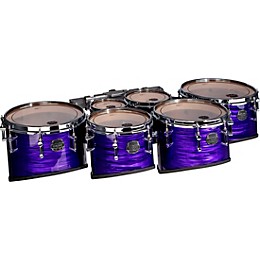 Mapex Quantum Mark II Drums on Demand Series Tenor Large Marching Sextet 6, 8, 10, 12, 13, 14 in. Purple Ripple