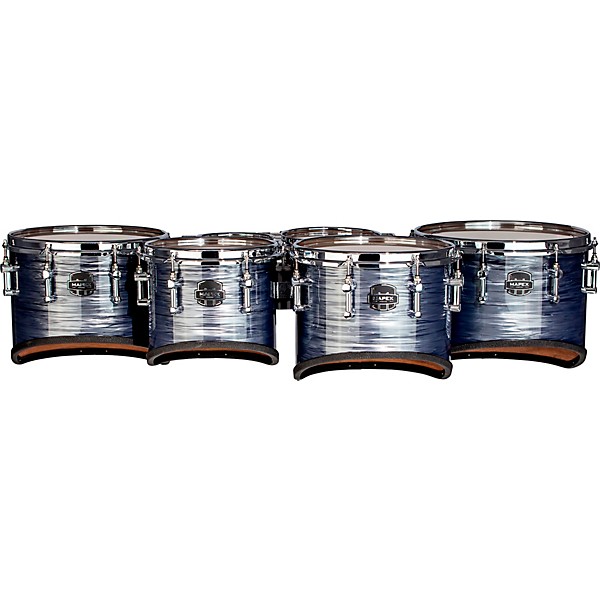 Mapex Quantum Mark II Drums on Demand Series Tenor Large Marching Sextet 6, 8, 10, 12, 13, 14 in. Dark Shale