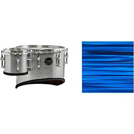 Mapex Quantum Mark... Mapex Quantum Mark II Drums on Demand Series California Cut Single Marching Tenor 6, 14 in. Blue Ripple