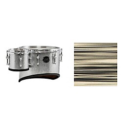 Mapex Quantum Ma... Mapex Quantum Mark II Drums on Demand Series California Cut Single Marching Tenor 6, 14 in. Natural Shale