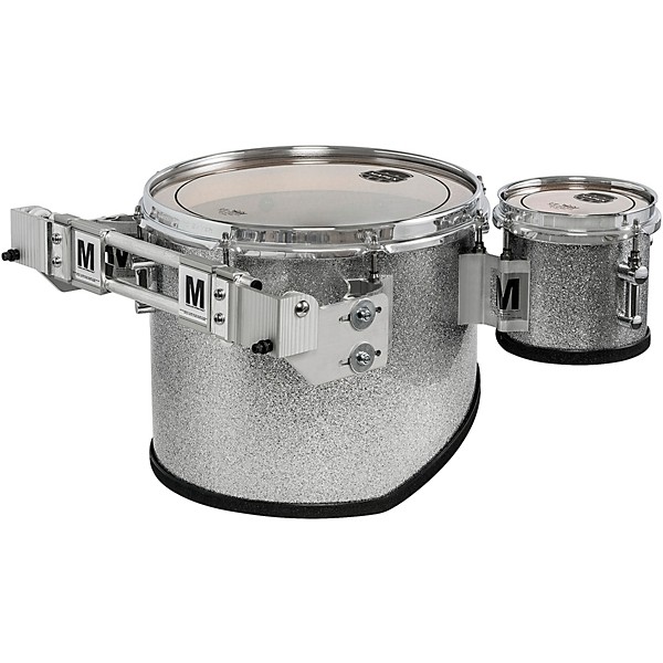Mapex Quantum Mark II Drums on Demand Series California Cut Single Marching Tenor 6, 14 in. Platinum Shale