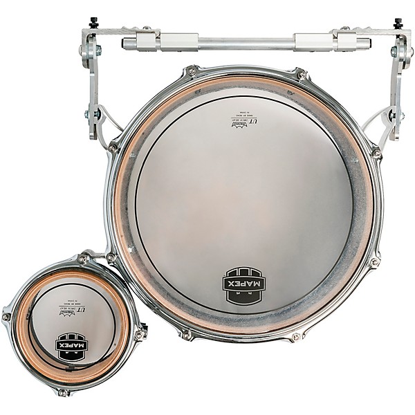 Mapex Quantum Mark II Drums on Demand Series California Cut Single Marching Tenor 6, 14 in. Platinum Shale
