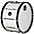 Mapex Qualifier Series Marching Bass Drum 24 in. Gloss White Mapex Qualifier Series Marching Bass Drum 18 in. Gloss White