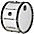 Mapex Qualifier Series Marching Bass Drum 24 in. Gloss White Mapex Qualifier Series Marching Bass Drum 20 in. Gloss White