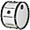 Mapex Qualifier Series Marching Bass Drum 24 in. Gloss White Mapex Qualifier Series Marching Bass Drum 26 in. Gloss White