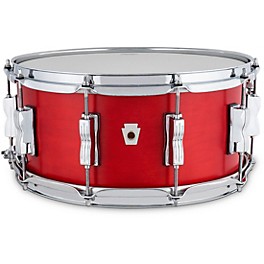 Ludwig NeuSonic Snare Drum 14 x 6.5 in. Silver Silk Ludwig NeuSonic Snare Drum 14 x 6.5 in. Satin Red