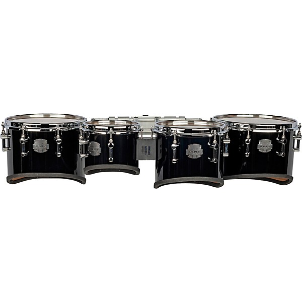 Mapex Quantum Mark II Series California Cut Tenor Small Marching Quad 8, 10, 12, 13 in. Gloss Black