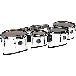 Mapex Quantum Mark II Series California Cut Tenor Small Marching Quad 8, 10, 12, 13 in. Gloss White