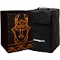 Sawtooth Harmony Series Hand-Stained Spirit Design Satin Black Large Cajon With Carry Bag thumbnail