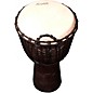 Sawtooth Tribe Series 12" Hand-Carved Congo Design Rope Djembe With Drum Sack Carry Bag