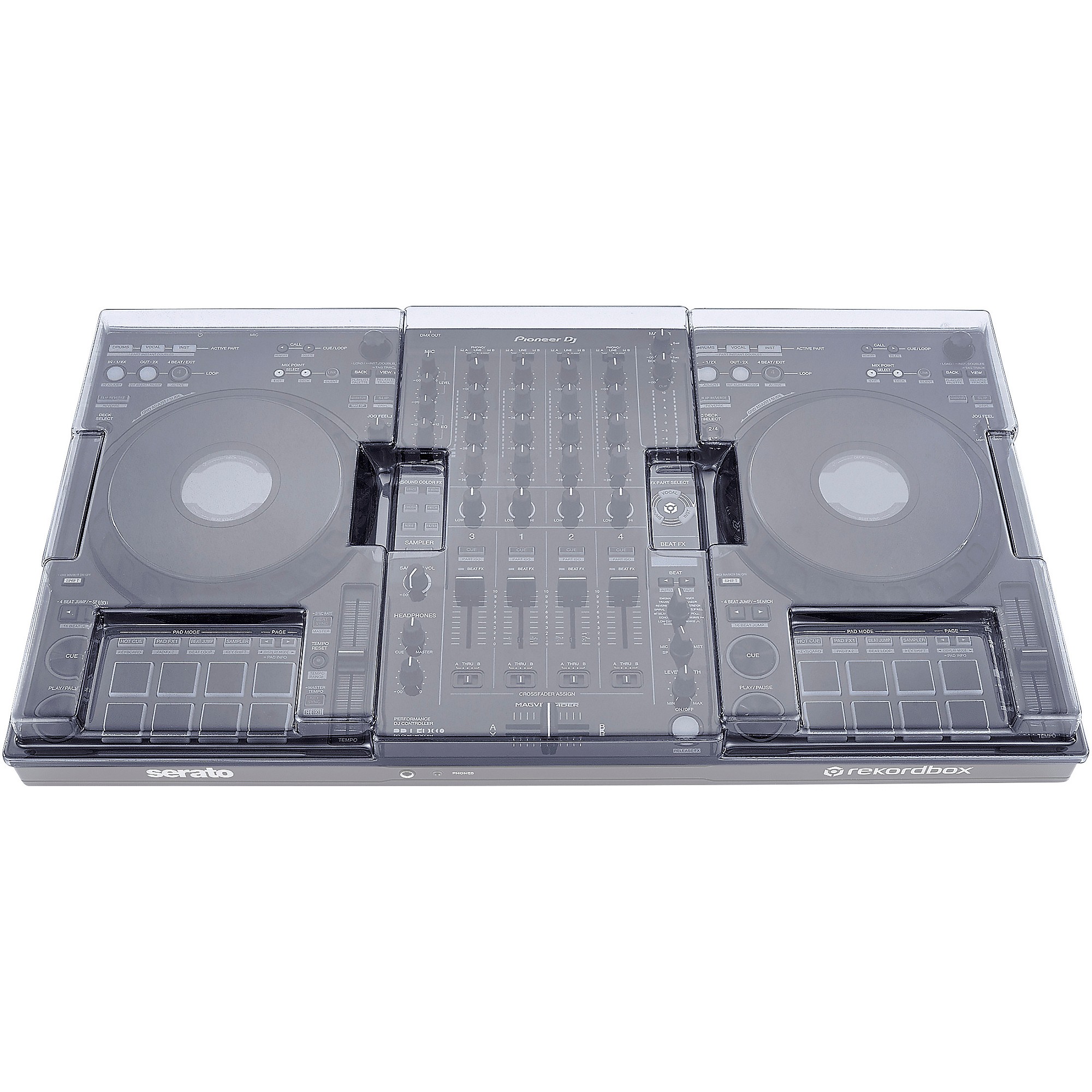 【通販 人気】 Decksaver Center Guitar | Cover DDJ-FLX10 DJ Pioneer DJ機材