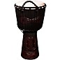 Sawtooth Tribe Series 12" Hand-Carved Unity Design Rope Djembe With Drum Sack Carry Bag