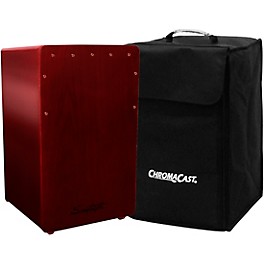 Sawtooth Satin Mahogany Standard Size Cajon With Carry Bag