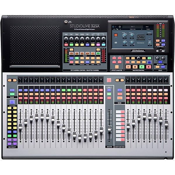 PreSonus StudioLive 32SX 32-Channel Mixer Package With NSB 16.8 Network Stage Box